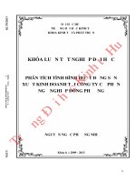 Phân tích, đánh giá hoạt động kinh doanh của công ty Cổ phần ngư nghiệp Đông Phương