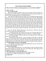 SKKN một số vấn đề về nội dung và phương pháp dạy các yếu tố hình học lớp 3 