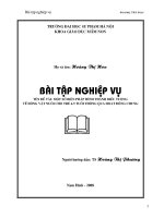 Tiểu luận một số biện pháp hình thành biểu tượng về động vật nuôi cho trẻ 4 5 tuổi thông qua hoạt động chung 