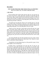 SKKN một số biện pháp thực hiện nhằm nâng cao tính hiệu quả của công tác văn thư ở trường trung học cơ sở 