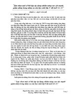 SKKN lựa chọn một số bài tập áp dụng nhằm nâng cao sức mạnh giậm nhảy trong nhảy xa của học sinh lớp 9 độ tuổi 14  15 