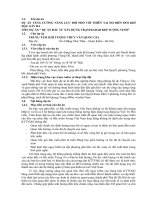 dự án đầu tư xây dựng trạm radar khí tượng vinh