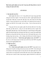 SKKN định hướng nghề nghiệp của học sinh trung học phổ thông 