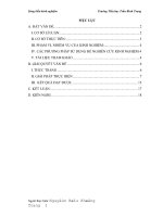 SKKN một vài biện pháp giúp học sinh lớp một trường tiểu học trần bình trọng rèn luyện kĩ năng sử dụng màu sắc phù hợp khi học môn mĩ thuật 