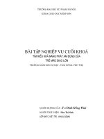 SKKN tìm hiểu khả năng phát âm đúng của trẻ mẫu giáo lớn trường mầm non dị nậu   tam nông  phú thọ 