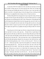 SKKN một số hoạt động nhằm nâng cao chất lượng tiết sinh hoạt chào cờ 