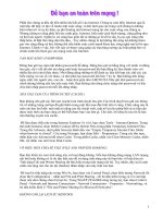 để bạn an toàn trên mạng