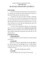 SKKN làm thế nào để giúp học sinh giảm bớt lỗi chính tả 