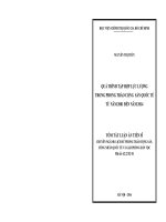 (Tóm tắt Luận án tiến sĩ) Quá trình tập hợp lực lượng trong phong trào cộng sản quốc tế từ nắm 2001 đến năm 2014