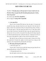 SKKN giải pháp nâng cao hiệu quả quản lý công tác chuyên môn của phó hiệu trưởng trong giai đoạn đổi mới phương pháp giảng dạy ở trường trung học cơ sở thạnh đức 