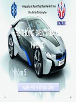 BÁO CÁO HỆ THỐNG ĐIỆN TRÊN XE HYBRID