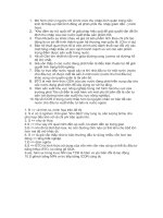 Câu hỏi đúng sai ôn tập môn Kinh tế phát triển Đề 2