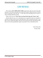 Thiết kế sản xuất gạch ốp lát năng suất 2 triệu m2 năm lò con lăn (Thuyết minh+bản vẽ lò)