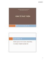 Slide Kinh tế phát triển chương 2 cô Bảo Trâm Đại học Ngoại thương