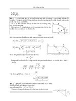 BÀI TẬP CƠ HỌC CÓ GIẢI BỒI DƯỠNG HỌC SINH GIỎI