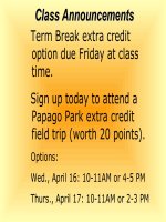 Lecture 18   more volcanoes 