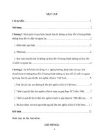 Sự biểu hiện nội dung và ý nghĩa phương pháp luận của quy luật chuyển hóa từ những thay đổi về lượng thành những sự thay đổi về chất và ngược lại trong thời kỳ quá độ lên CNXH ở Việt Nam