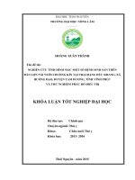 Nghiên cứu tình hình mắc một số bệnh sinh sản trên đàn lợn nái nuôi chuồng kín tại trại đặng đức khang xã hướng đạo   huyện tam dương   tỉnh vĩnh phúc và thử nghiệm phác đồ điều trị bệnh 