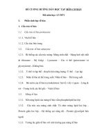 ĐỀ CƯƠNG HƯỚNG dẫn học tập môn cơ bản, mã môn học LV3071 