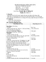 Kế hoạch bài dạy tiếng việt lớp 4 phân môn luyện từ và câu   tuần 11 đến 16 (2) 