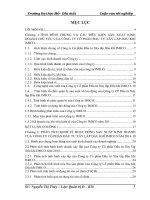 Phân tích tình hình sử dụng tài sản cố định giai đoạn 2010  2014 và một số giải pháp nâng cao hiệu quả sử dụng tài sản cố định của công ty cổ phần đầu tư xây lắp dầu khí IMICO 