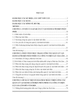 Phân tích và đề xuất một số giải pháp hoàn thiện công tác quản lý vận hành lưới điện phân phối của công ty điện lực gia lâm đến năm 2020 