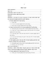 Quản lý nhà nước đối với các doanh nghiệp kinh tế quốc phòng