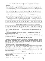 20 chuyen de boi duong hoc sinh gioi mon hoa lop 9