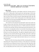 DINH HUONG DAY DOC   HIEU CAC VAN BAN SU THI TRONG CHUONG TRINH NGU VAN 10 THPT