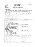 Kế hoạch bài dạy tiếng việt lớp 4 tuần 17 