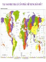 Bài 3  sử dụng bản đồ trong học tập và đời sống