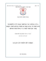 Nghiên cứu đặc điểm các sóng của điện thế kích thích thị giác ở trẻ em bình thường và trẻ nhược thị  (FULL TEXT)