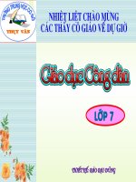 GDCD 7 (tiết 31) bộ máy nhà nước cấp cơ sở 