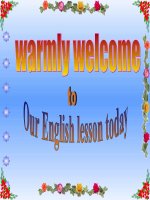 unit 13 activities anh lớp 7