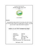 Tình hình mắc bệnh viêm tử cung ở đàn lợn nái sinh sản nuôi tại trại công ty CP Thiên Thuận Tường – Cẩm Phả  Quảng Ninh và biện pháp phòng trị bệnh