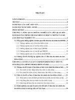 Luận án tiến sĩ Đảm bảo tài chính cho bảo hiểm xã hội Việt Nam