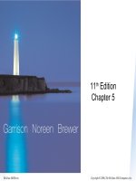 Manerial accounting 11e garrison noreen brewer chap005 