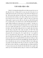 Báo cáo thực tập tổ chức, chức năng, nhiệm vụ và tổ chức cung ứng thuốc của khoa dược và nhiệm vụ cụ thể