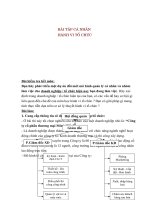 Hành vi tổ chức đổi mới văn hóa tại công ty cổ phần thương mại