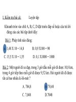 NHÂN một số THẬP PHÂN với một số THẬP PHÂN toán 