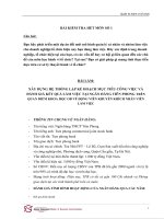 XÂY DỰNG hệ THỐNG lập kế HOẠCH mục TIÊU CÔNG VIỆC và ĐÁNH GIÁ kết QUẢ làm VIỆC tại NGÂN HÀNG TIÊN PHONG