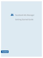 Facebook Ads manager getting started guide