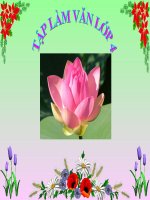 cấu tạo bài văn miêu tả cây cối 