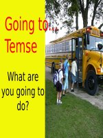 going to  power point presentation  