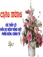 Chinh ta các em nho và cụ già 