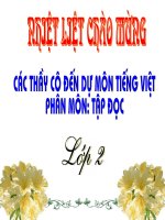 tập đọc cây xoài của ông em 