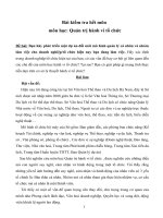 Bài tập Đổi mới mô hình quản lý Cá nhân nhóm tại Sở Văn hóa thể thao và du lịch Hà Nam