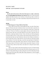 Bài tập Hành vi tổ chức Đổi mới văn hóa và tính cách cá nhân tại CÔng ty điện lực Hoàn Kiếm