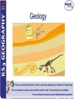 Geology introduction to earth science