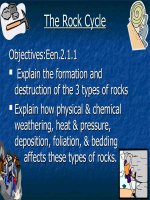 Unit 3 rock cycle sedimentary igneous metamorphic rocks 2 1 1 